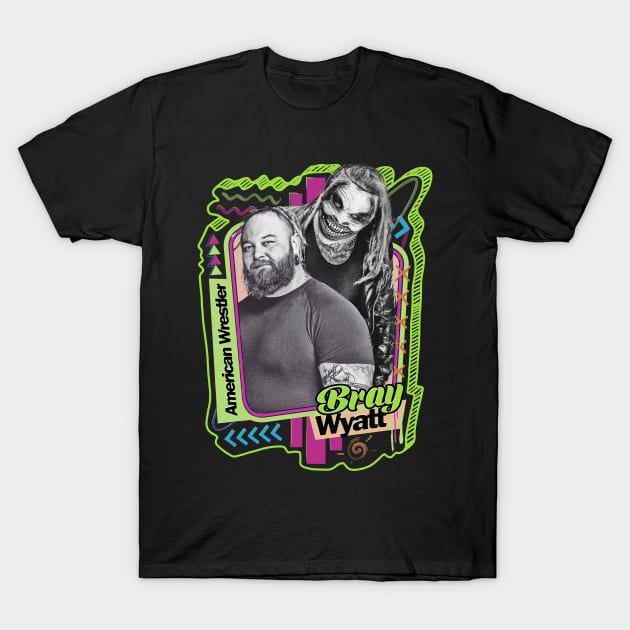 WWE Bray Wyatt プリントTシャツ プロレス ショー アメリカ Bray Wyatt - New Face of Fear - Mens Authentic WWE T-Shirt